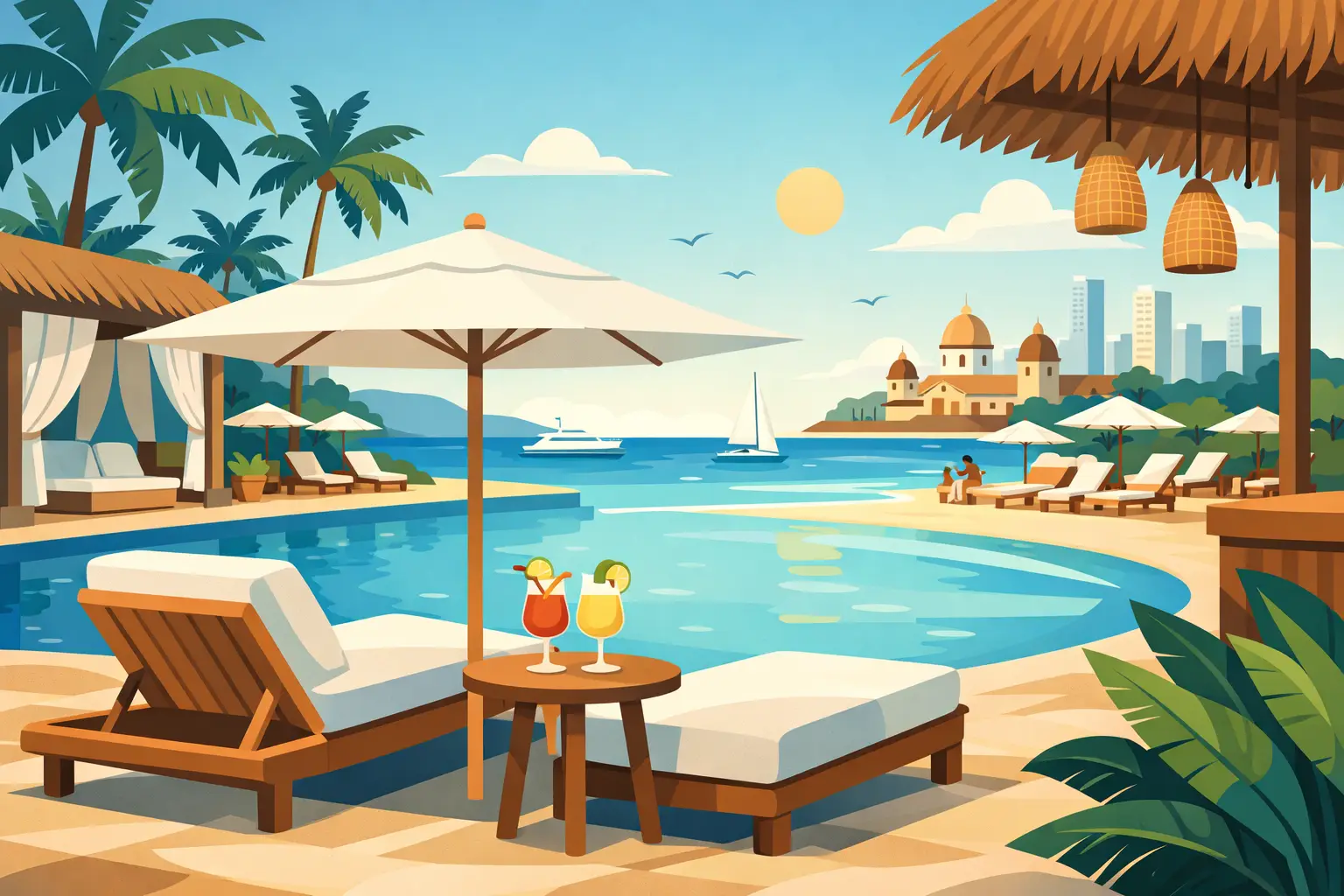 Beach Club Cartagena for a Better Beach Day