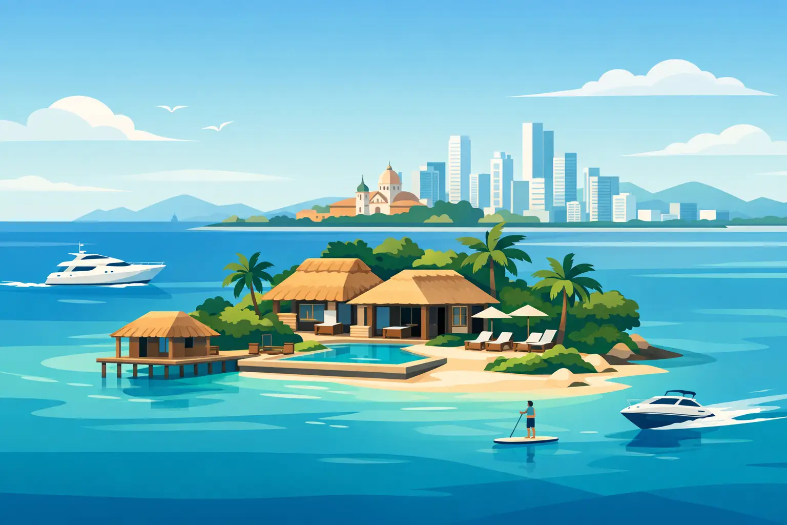 A Luxury Island Escape Minutes From Cartagena