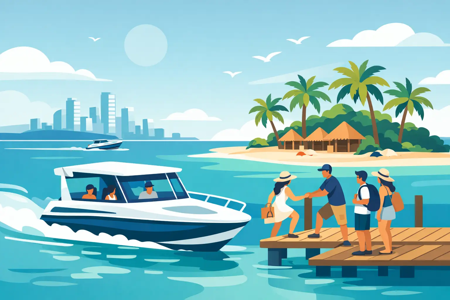 Island Boat Transfers to Tierra Bomba Made Easy
