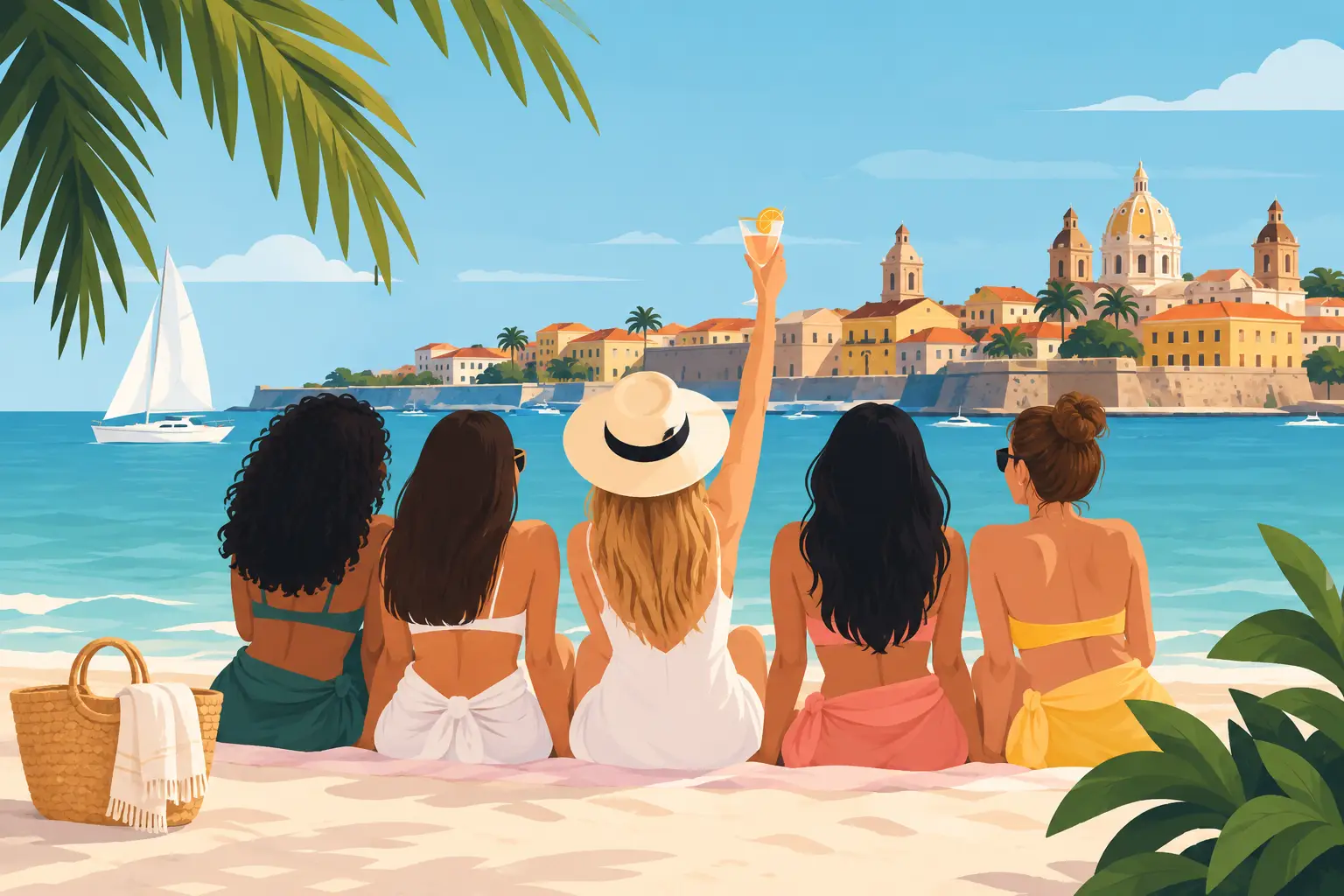 Bachelorette Beach Itinerary for Cartagena