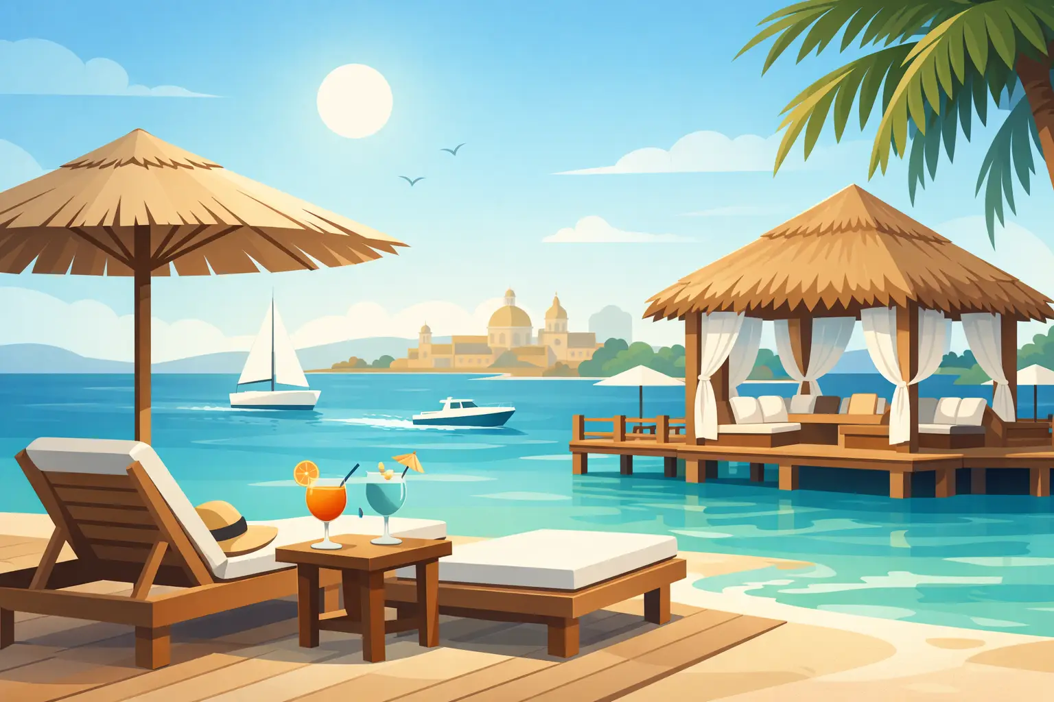 Beach Club Hours for a Perfect Cartagena Day