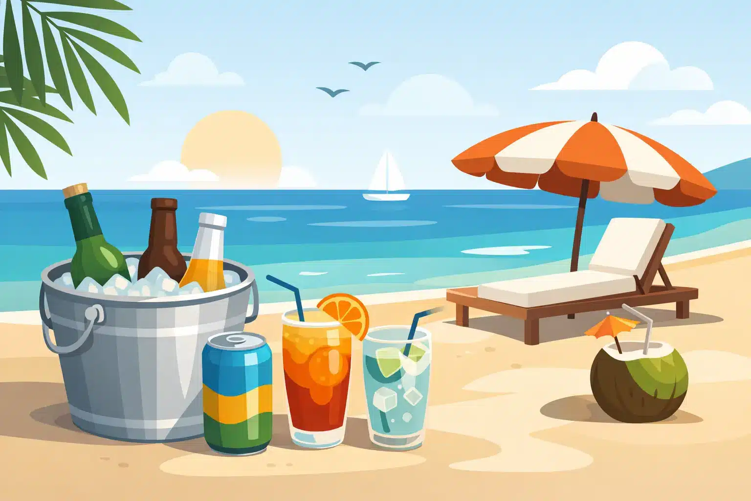 How to Select a Drink Package for Your Beach Day