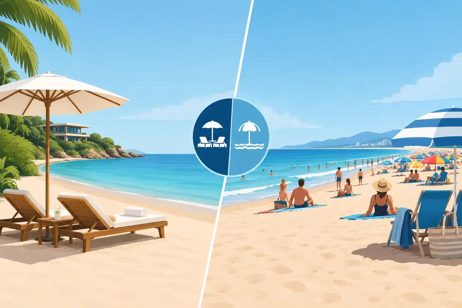 Private Beach Versus Public Beach: Which Wins?