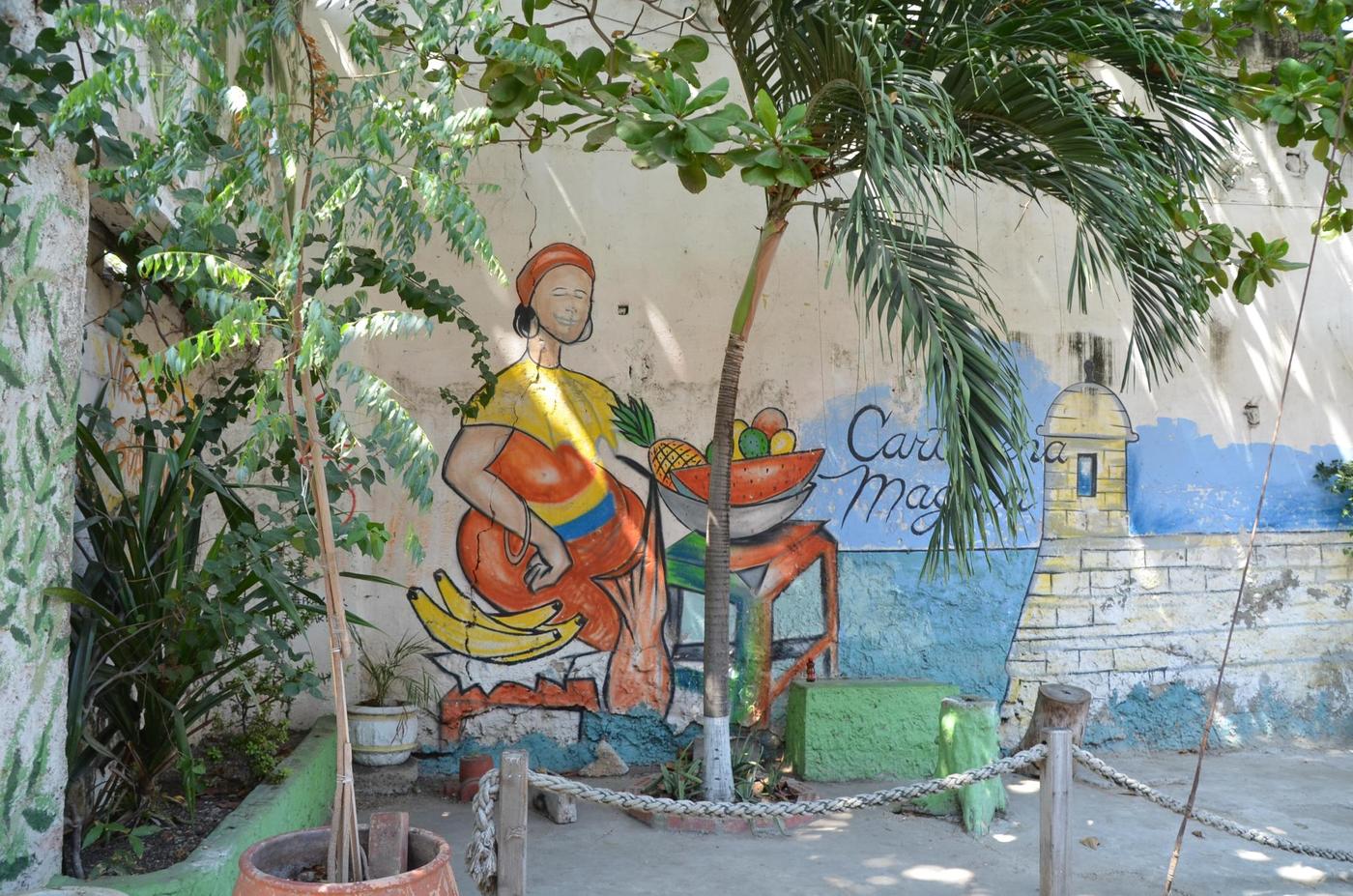 Things to Do in Cartagena, Colombia: The Complete Guide 2 street art mural in Getsemani neighborhood of Cartagena